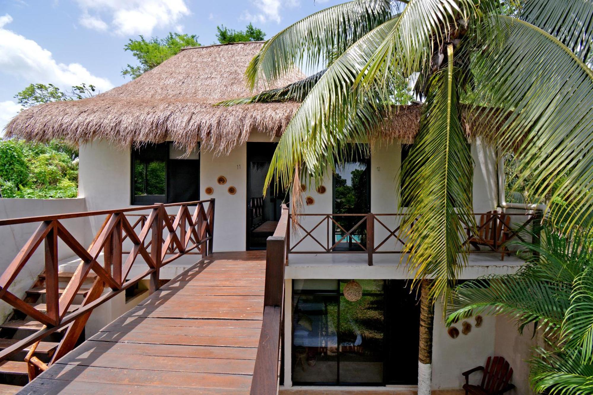 Casa Delia Hotel Downtown Bacalar Exterior photo