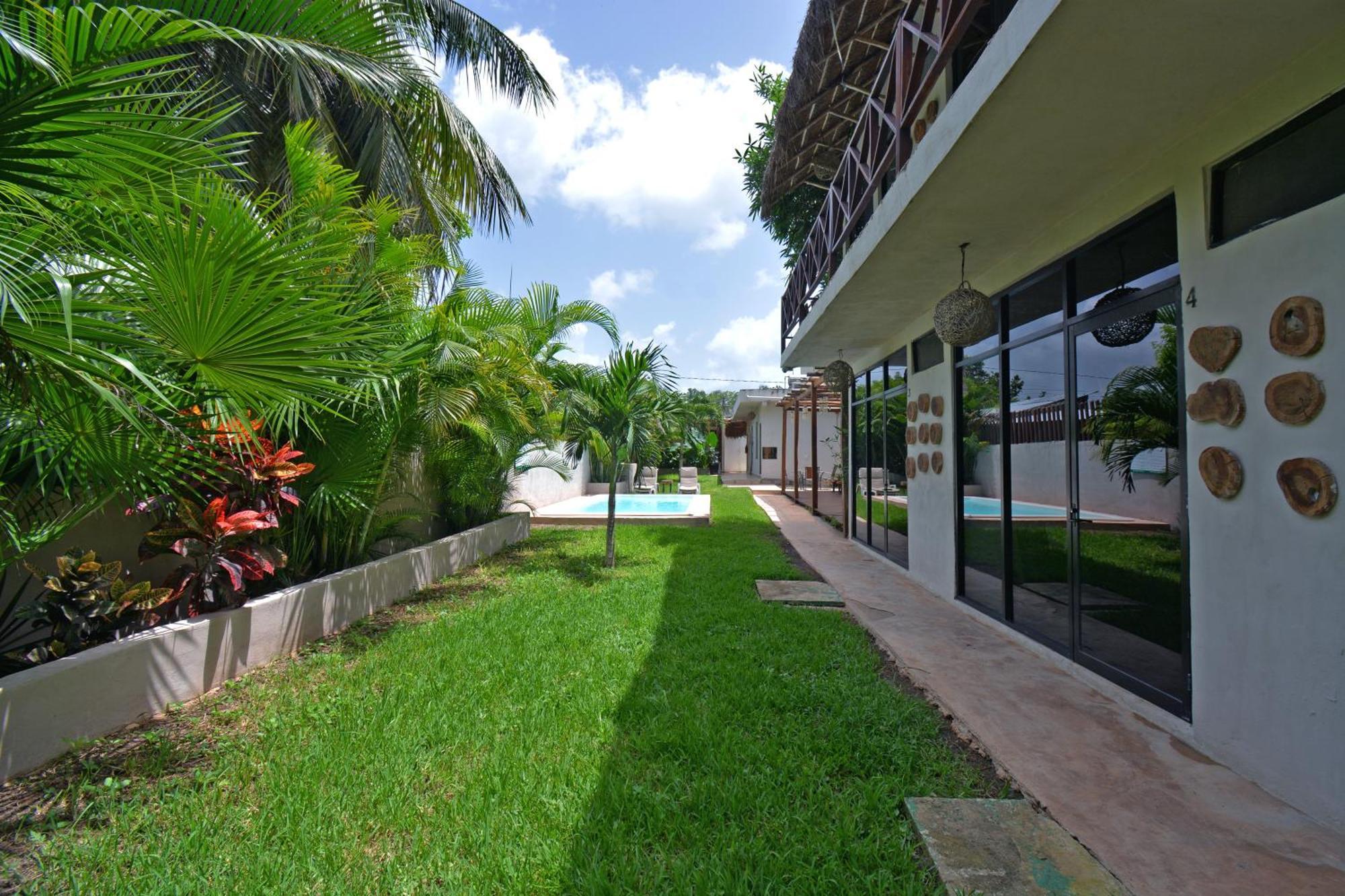 Casa Delia Hotel Downtown Bacalar Exterior photo