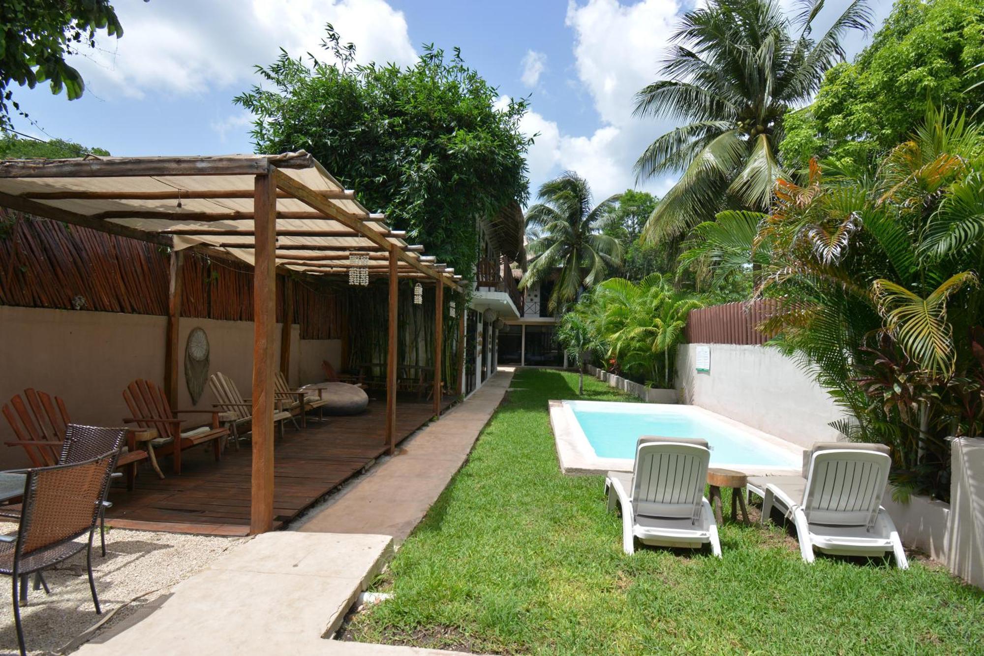 Casa Delia Hotel Downtown Bacalar Exterior photo
