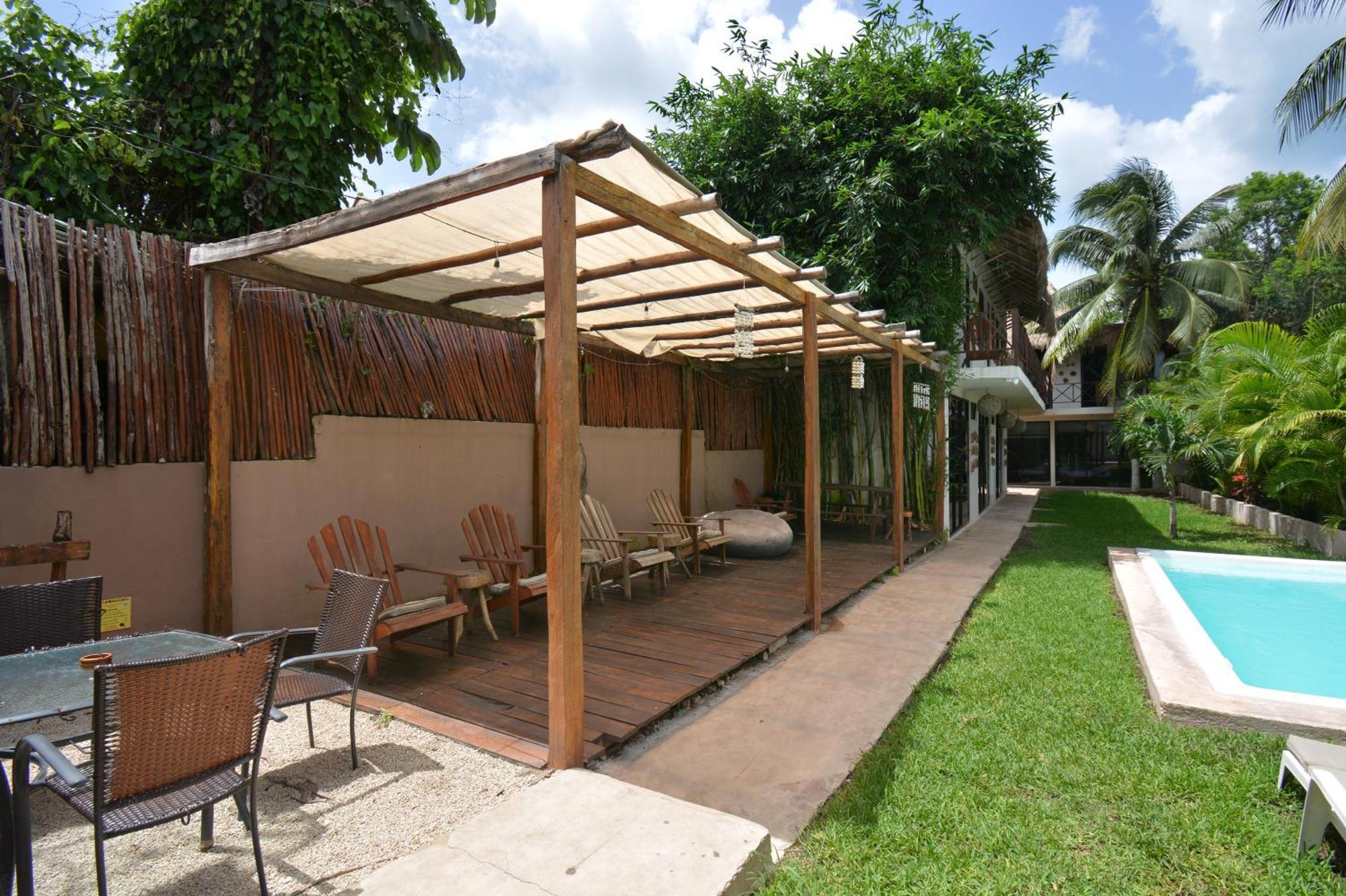Casa Delia Hotel Downtown Bacalar Exterior photo
