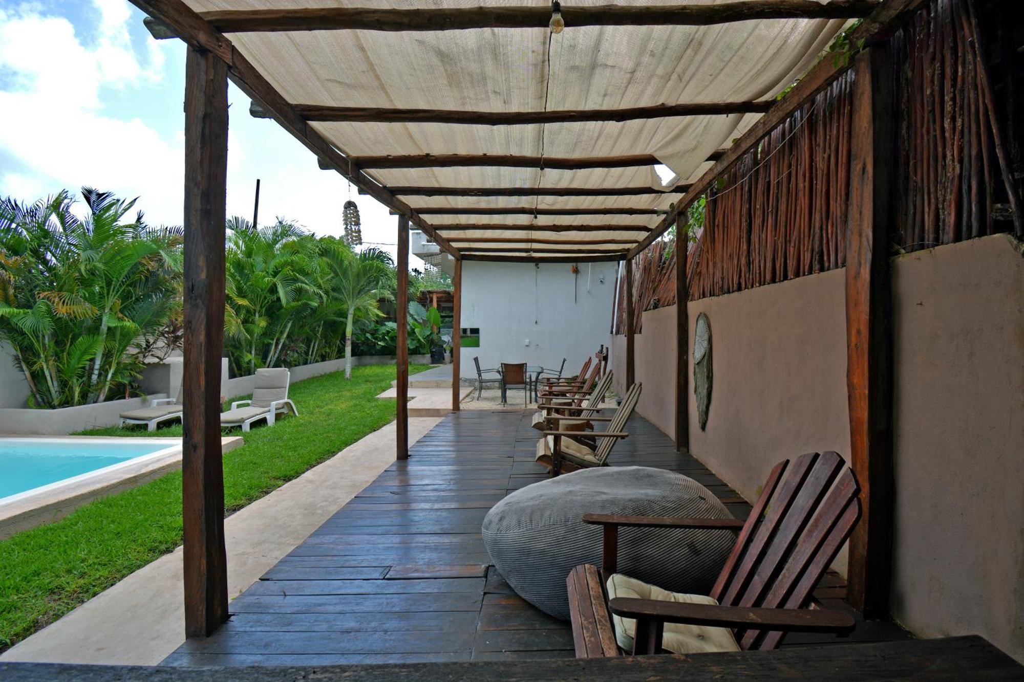 Casa Delia Hotel Downtown Bacalar Exterior photo