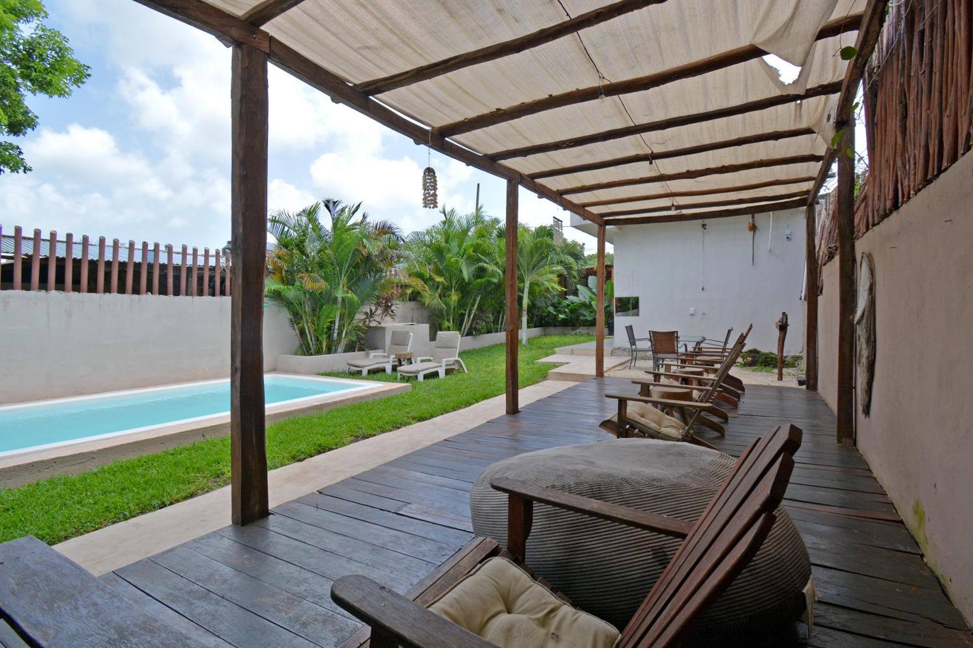 Casa Delia Hotel Downtown Bacalar Exterior photo