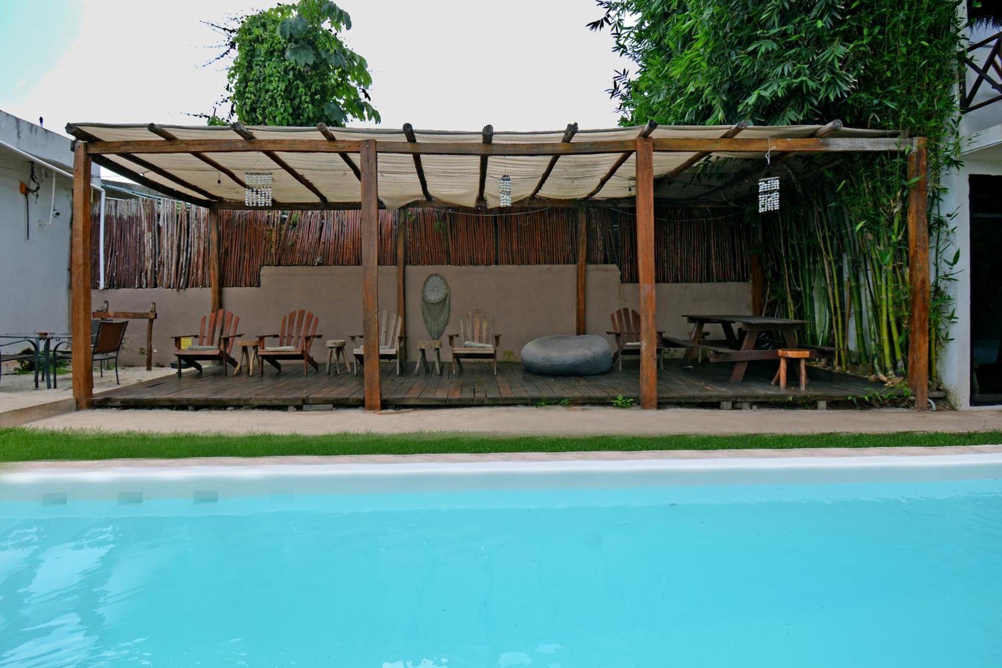 Casa Delia Hotel Downtown Bacalar Exterior photo
